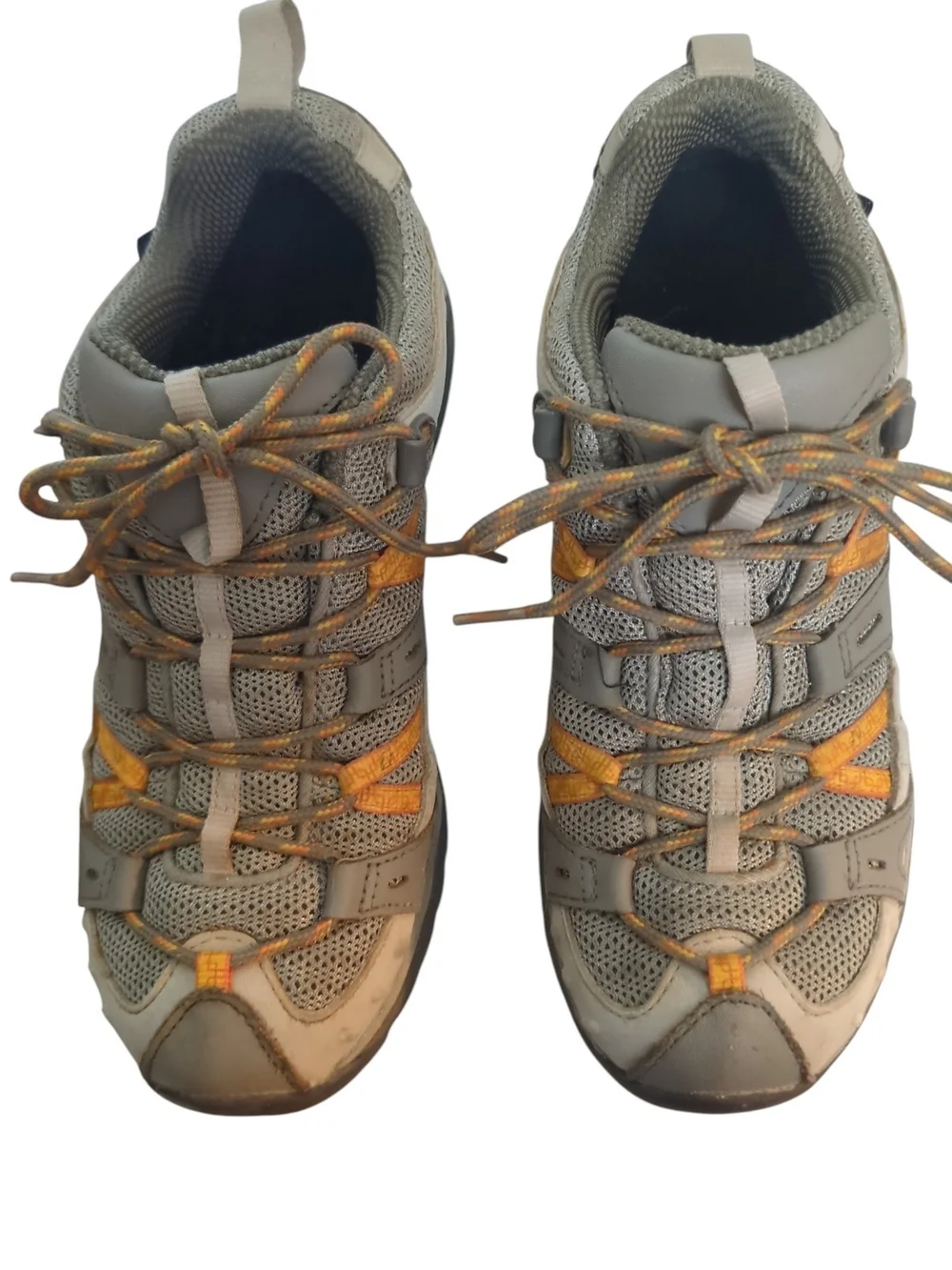 Merrell Siren Sport 2 Hiking Shoes Women 9.5 Gray Orange J52408 Vibram Gorpcore